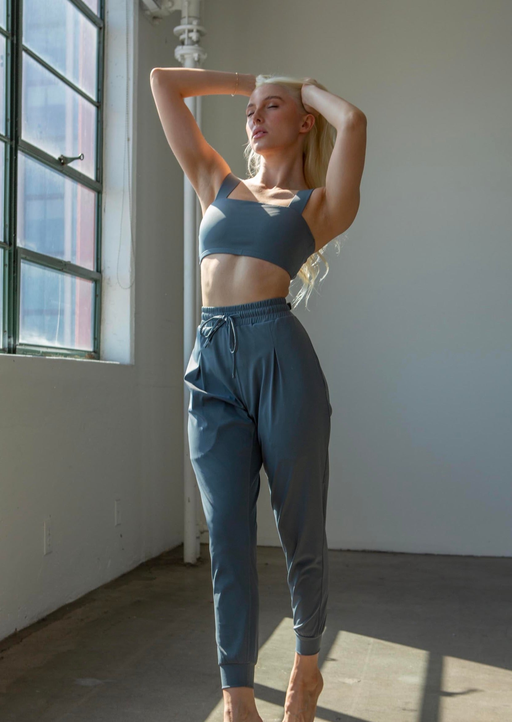 Santa Monica Sports Bra Dusty Blue