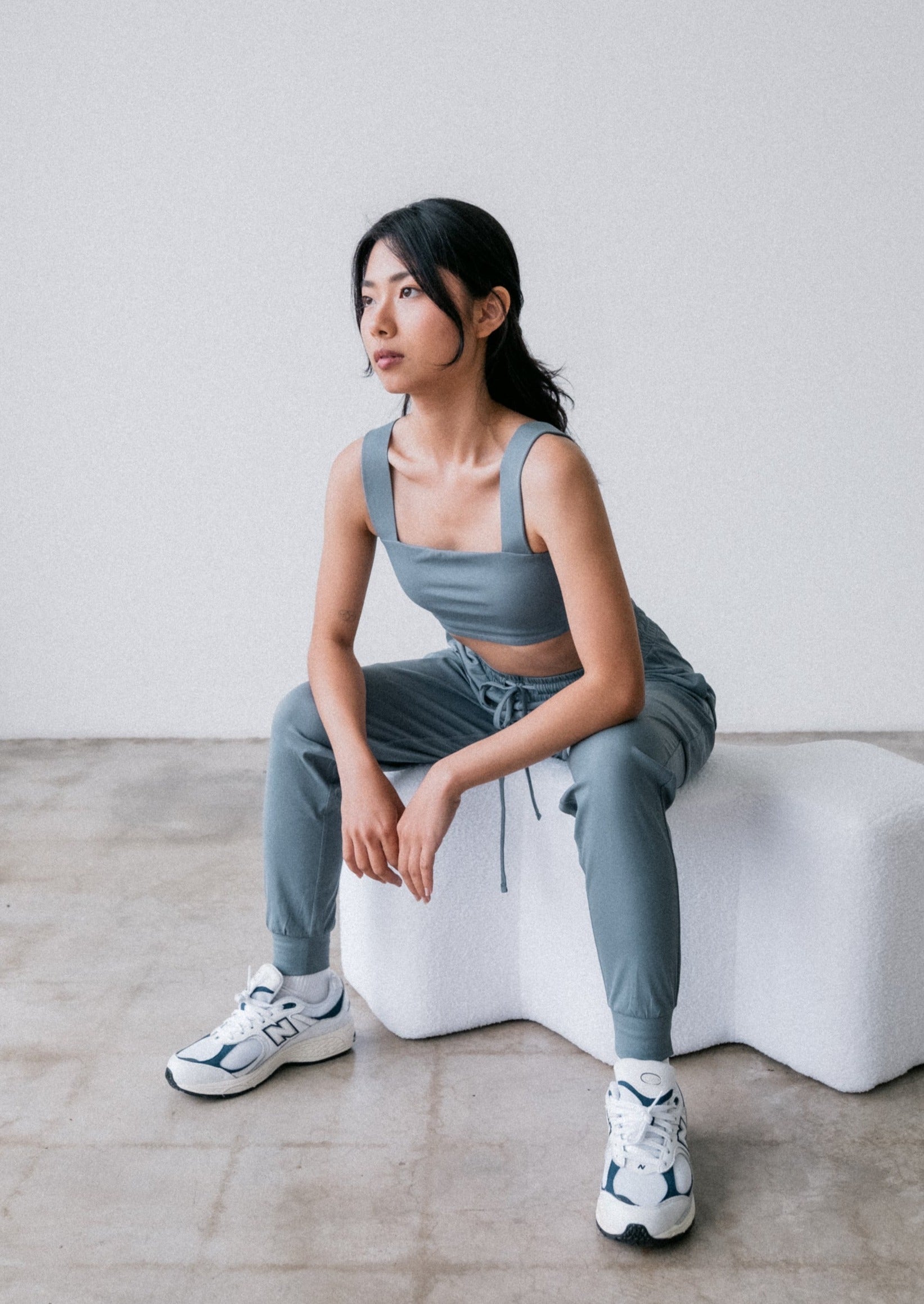 Santa Monica Sports Bra Dusty Blue
