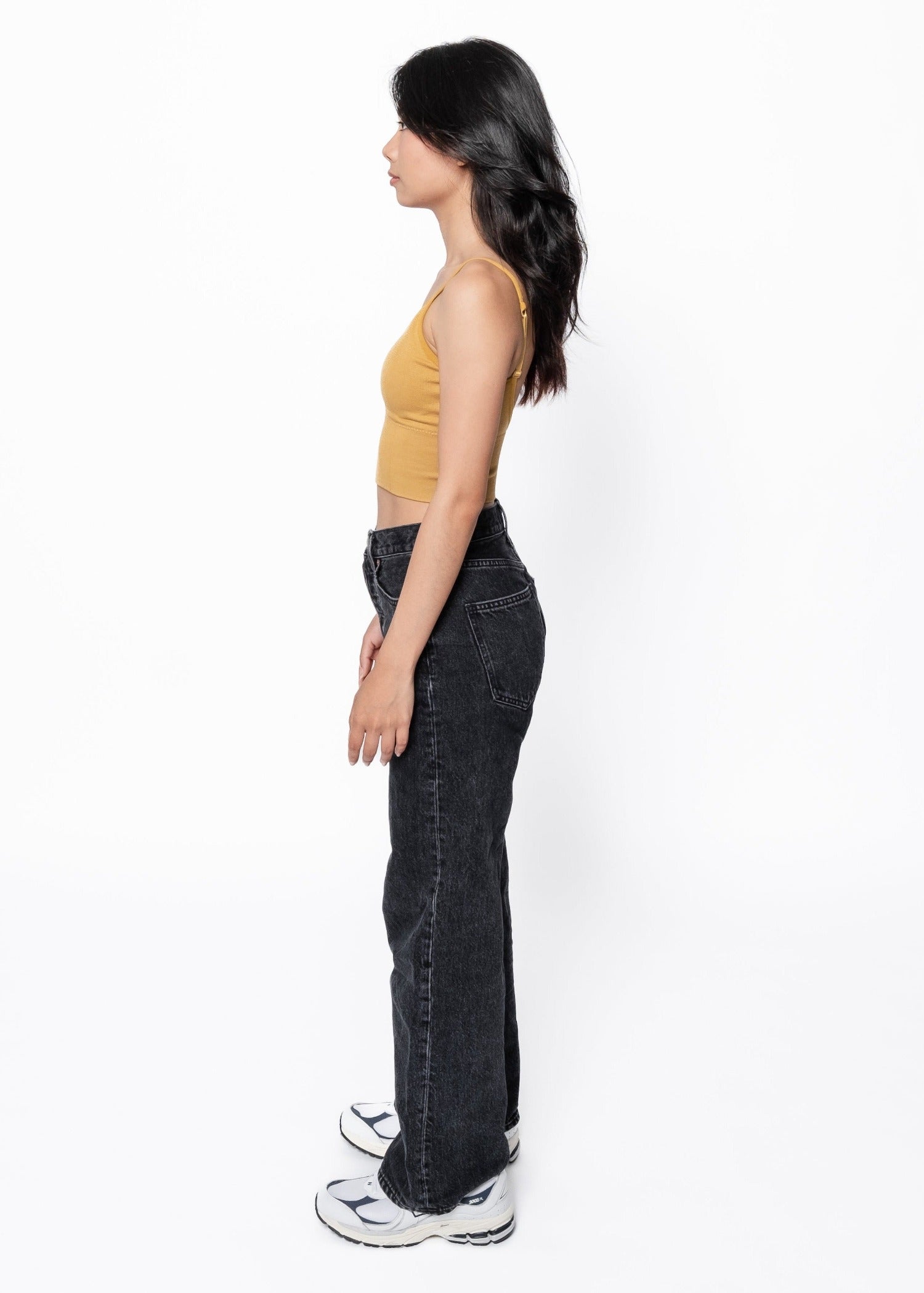 Somerset Open Back Cami Mustard