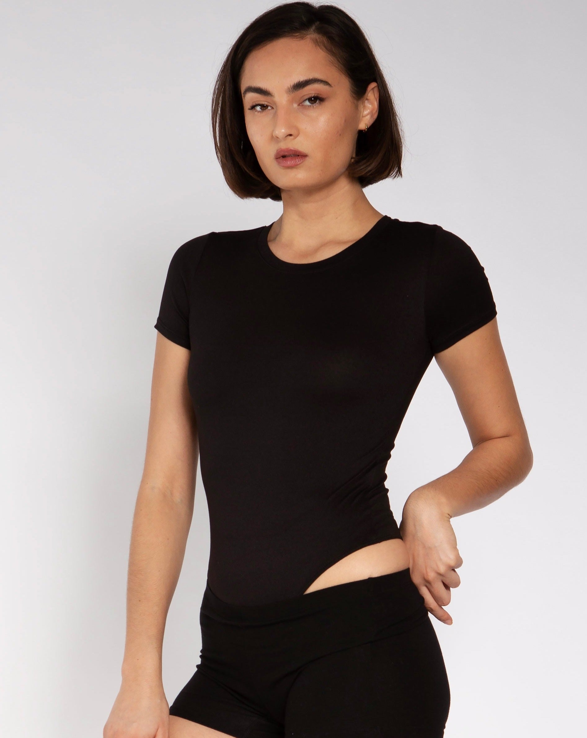 Santee Bodysuit Black