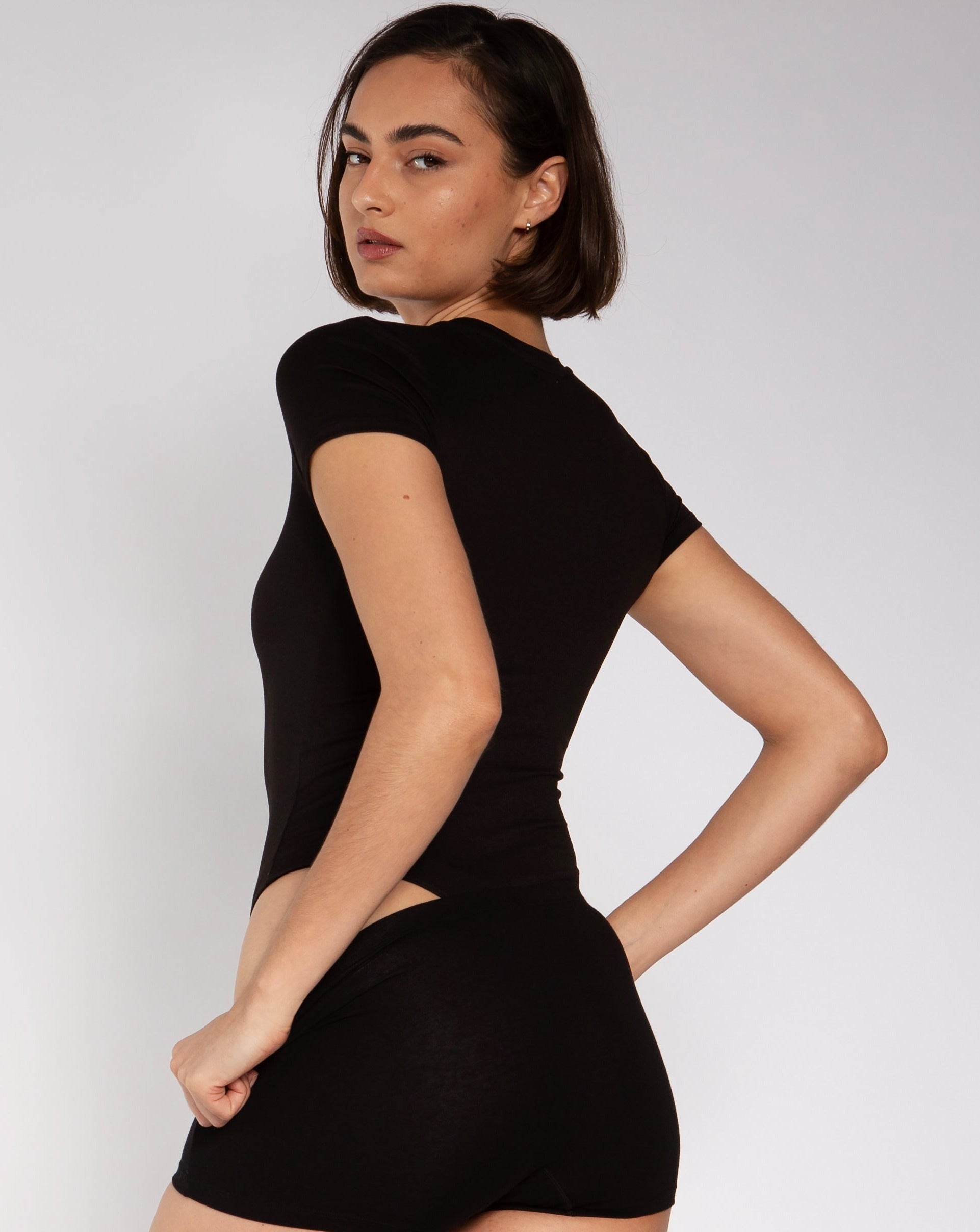 Santee Bodysuit Black