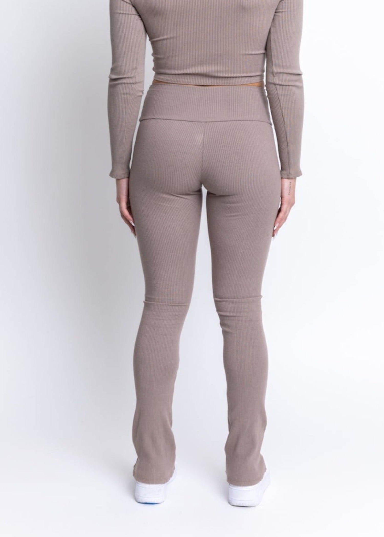 Laguna High Waisted Flare Pant Toast