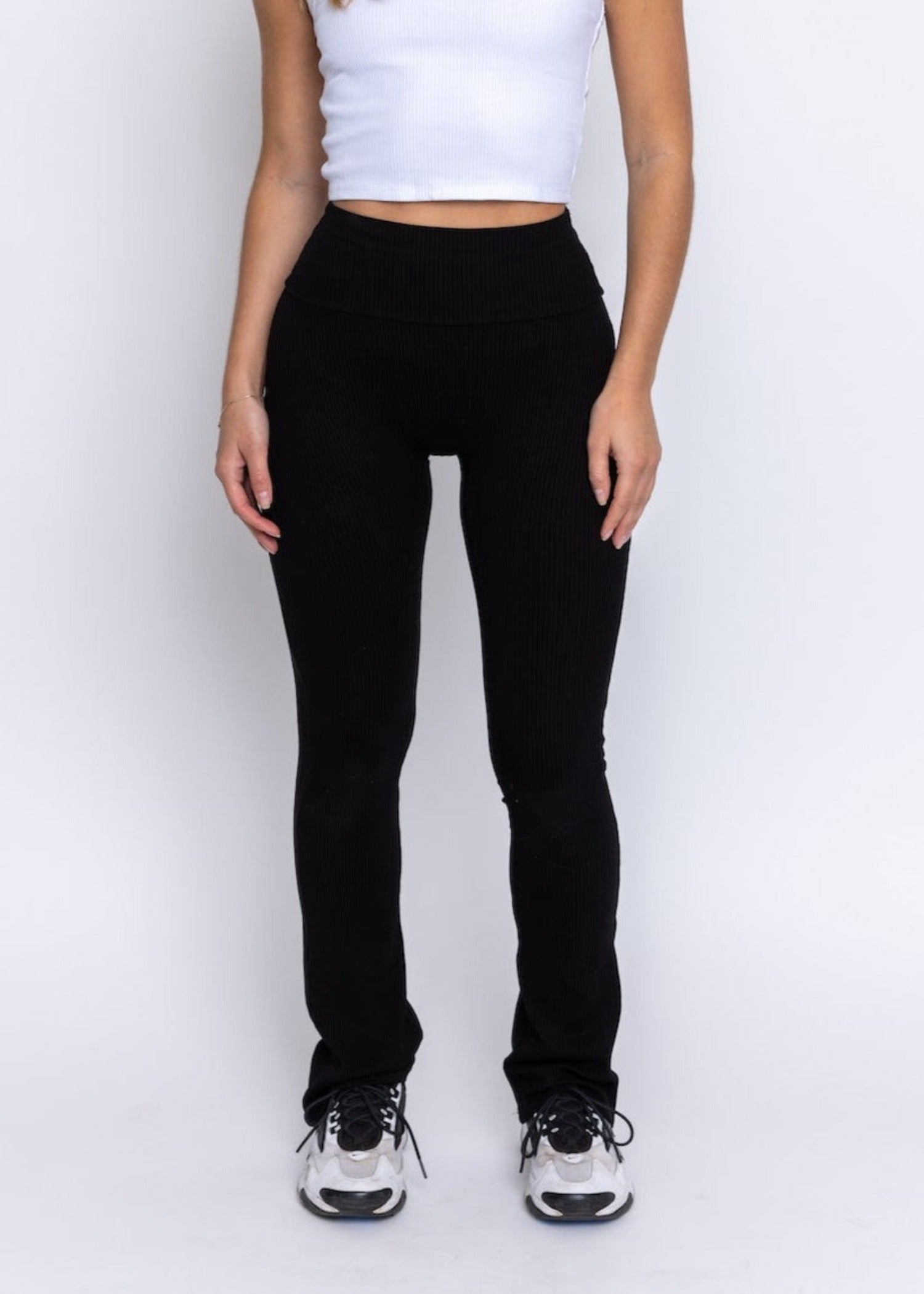 Laguna High Waisted Flare Pant Black