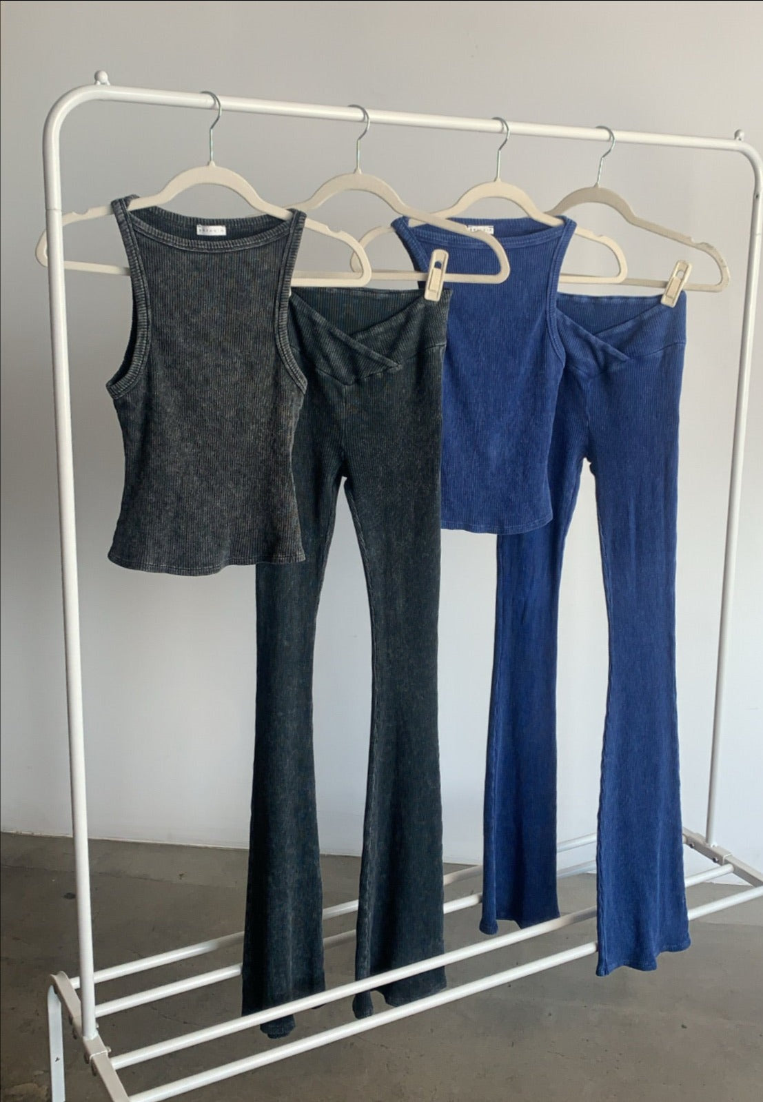 Barstow Cotton Crossover Vintage Lounge Pant Royal Blue