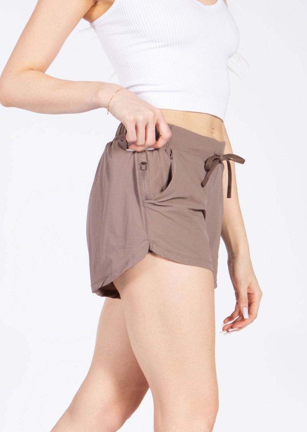 Brentwood Workout Shorts Muave